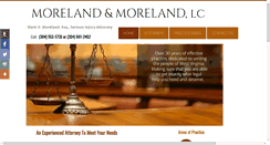 Desktop Screenshot of markdmoreland.com