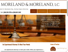 Tablet Screenshot of markdmoreland.com